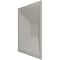 Ekena Millwork 11 7/8in. W x 11 7/8in. H Diane EnduraWall Decorative 3D Wall Panel Covers 0.98 Sq. Ft. WP12X12DIAMB - alternate 4